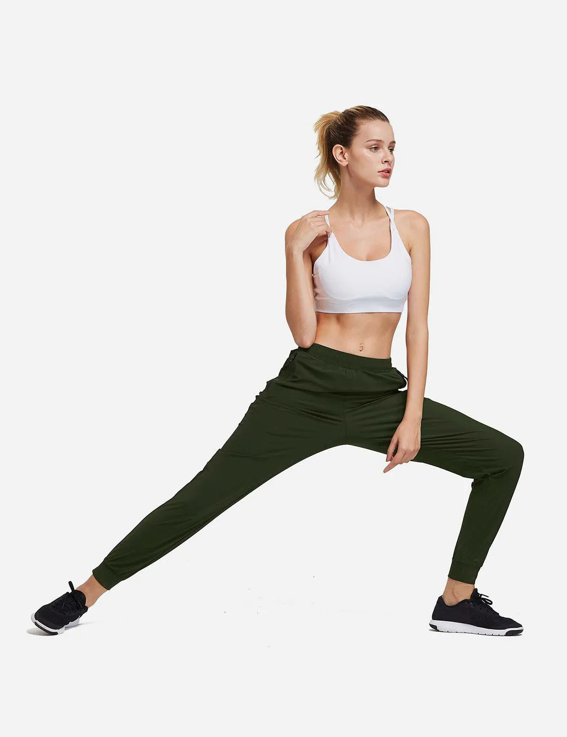 Flyleaf Mid Rise Lightweight Joggers