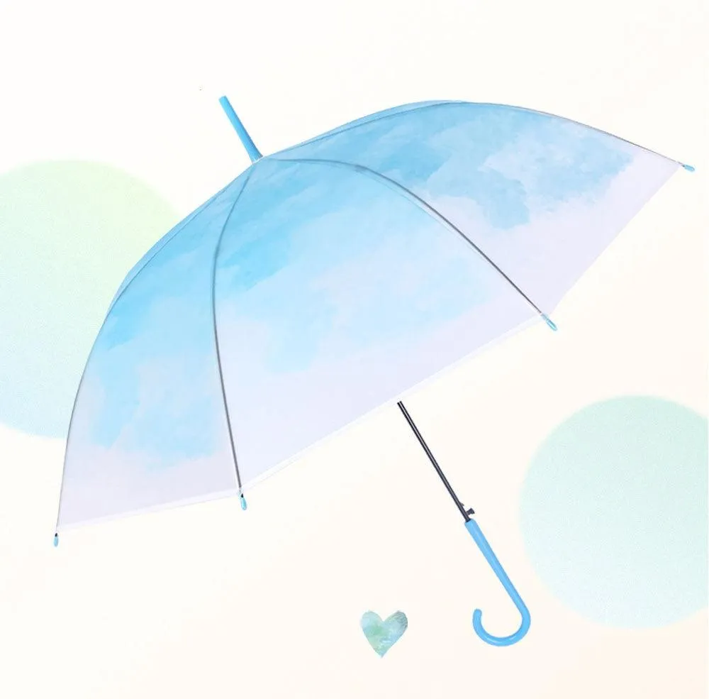 Gradient Transparent Umbrella