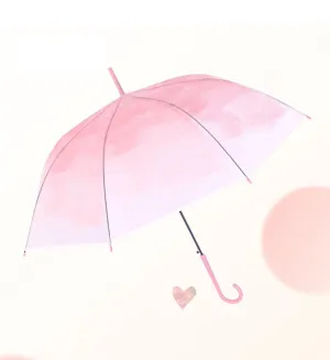 Gradient Transparent Umbrella
