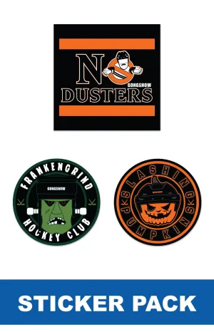 Halloween Sticker Pack - 3PK