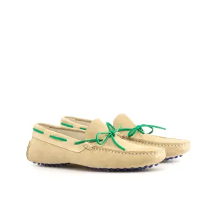 Happy Driver - Calf Suede Camel