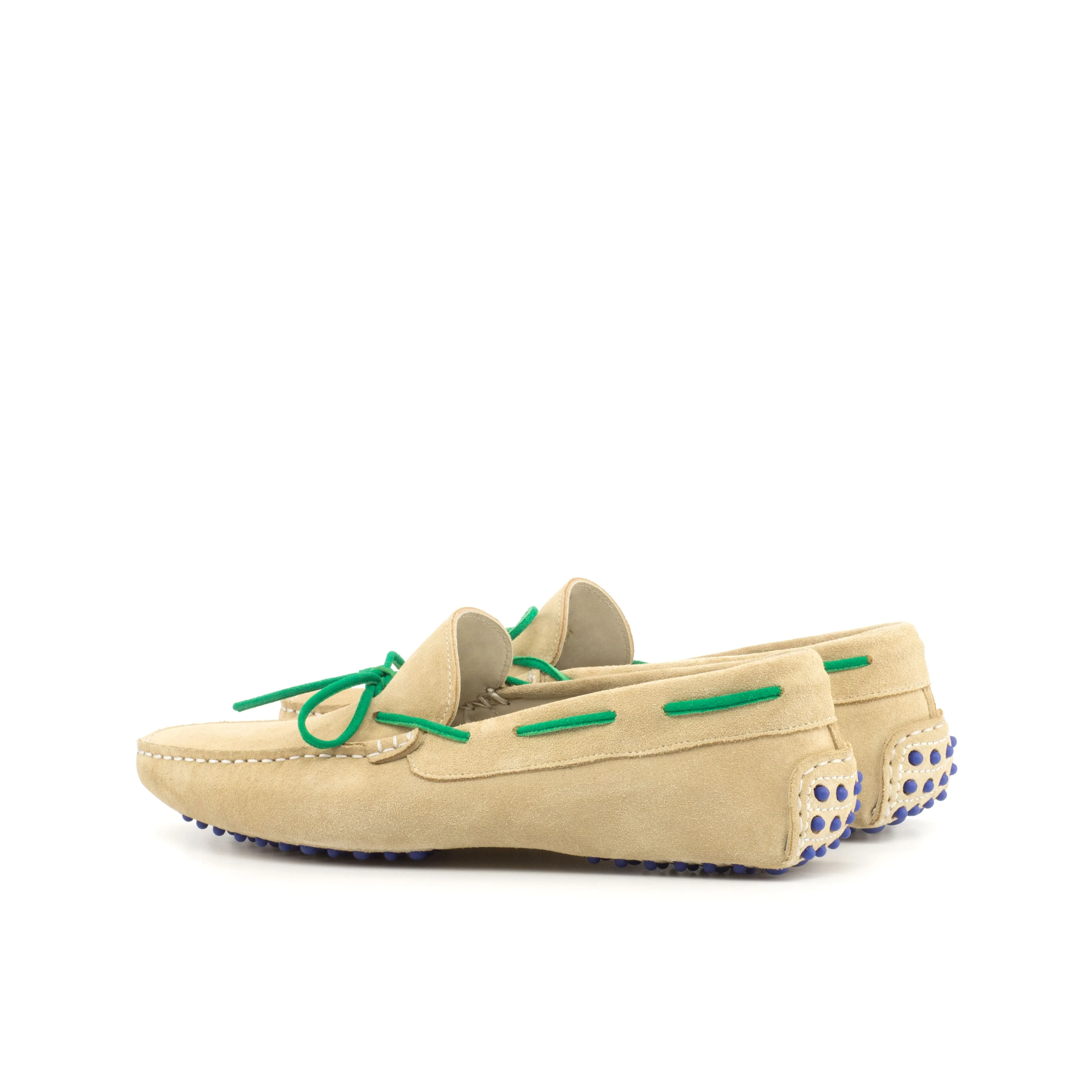Happy Driver - Calf Suede Camel