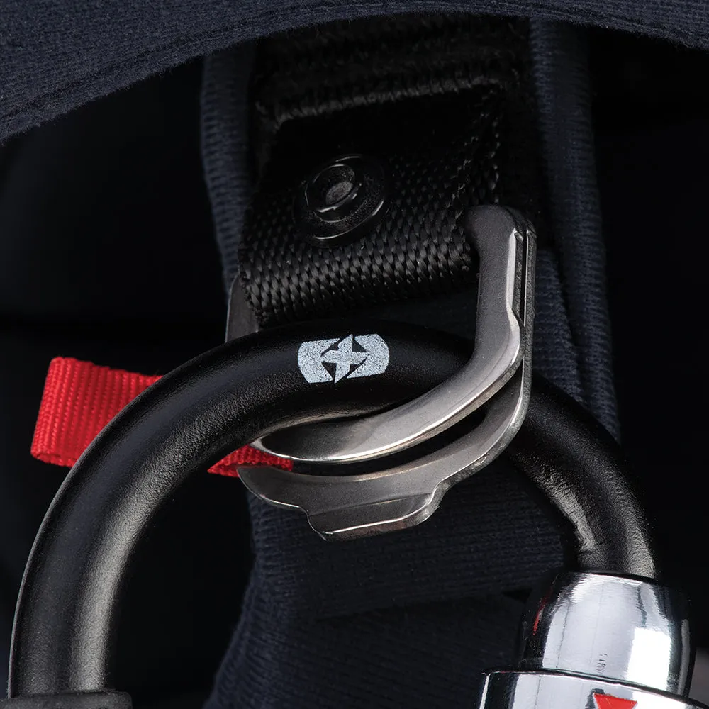 Helmet and Clothing Lock Oxford Lidlock, Black