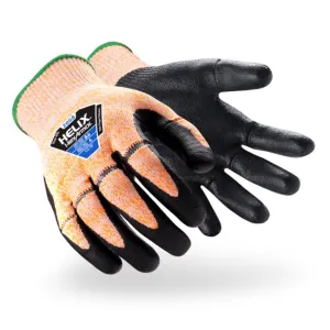 HexArmor 2058 Helix, 13-Gauge, Safe Finger Release, Polyurethane Palm, Cut A4