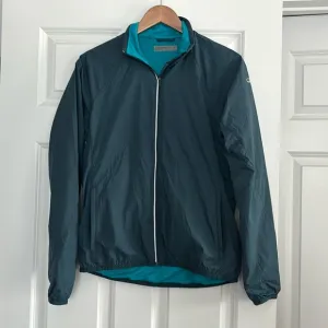 Icebreaker Cool-Lite Vented Full Zip Shell Jacket Small Women’s Navy
