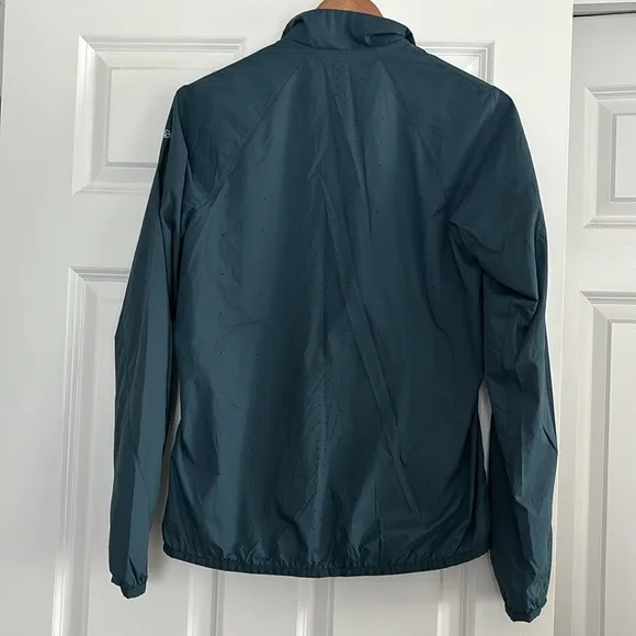 Icebreaker Cool-Lite Vented Full Zip Shell Jacket Small Women’s Navy