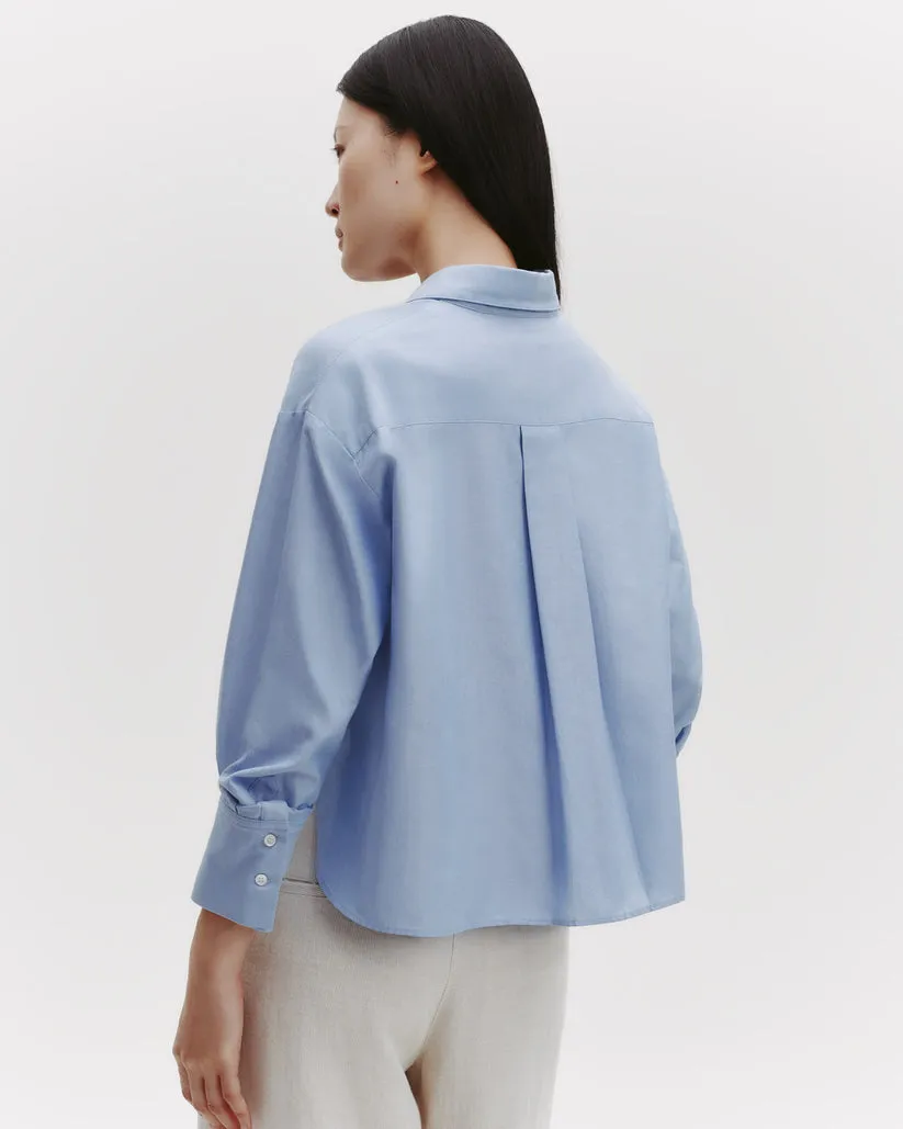J.D. Oxford Shirt in Blue