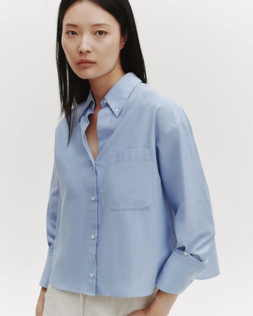 J.D. Oxford Shirt in Blue