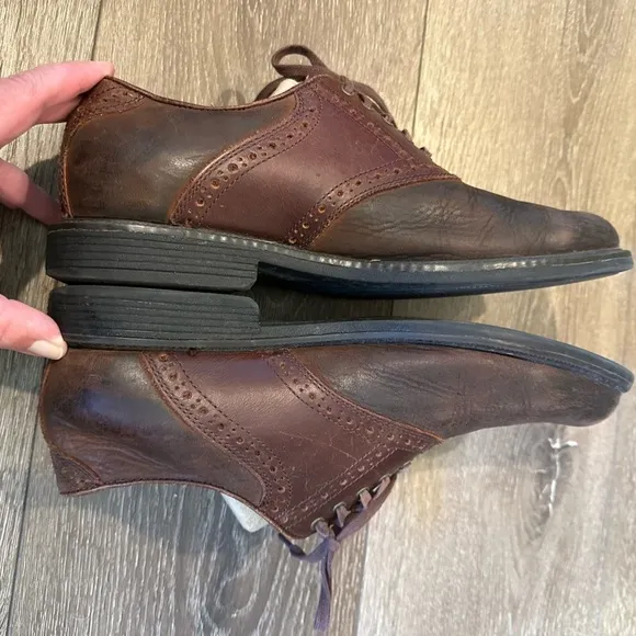 Johnson &amp; Murphy Oxford XC4 System Waterproof Sheepskin Men’s Size 8
