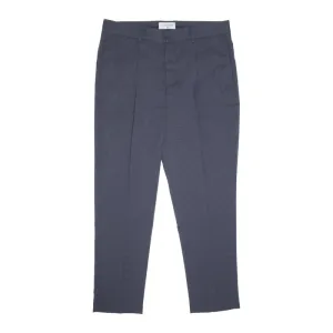 Jonathan D Joey Check Trousers - Oxford Blue