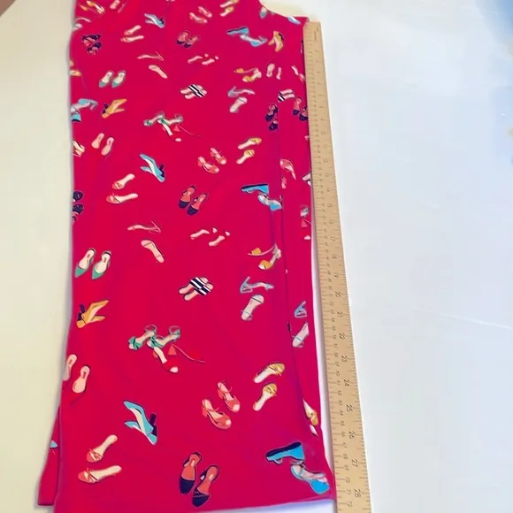 Kate Spade Pajamas 2 Piece Set Pink Party Shoes Pajamas