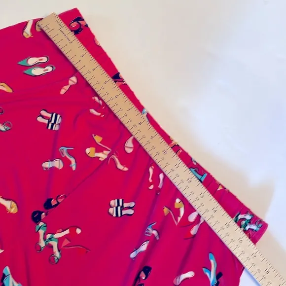 Kate Spade Pajamas 2 Piece Set Pink Party Shoes Pajamas