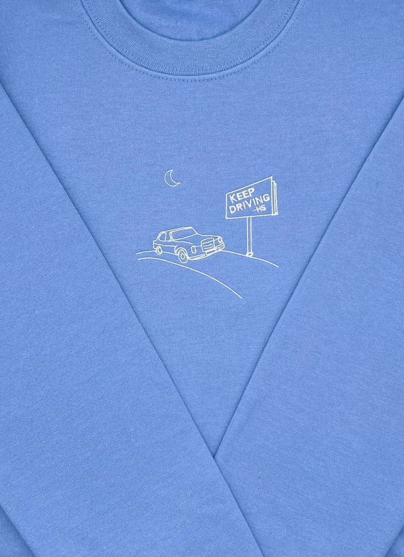 Keep Driving Crewneck
