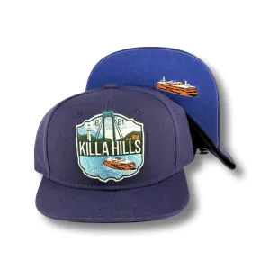 Killa Hills Snapback - Navy/Multi - RHC
