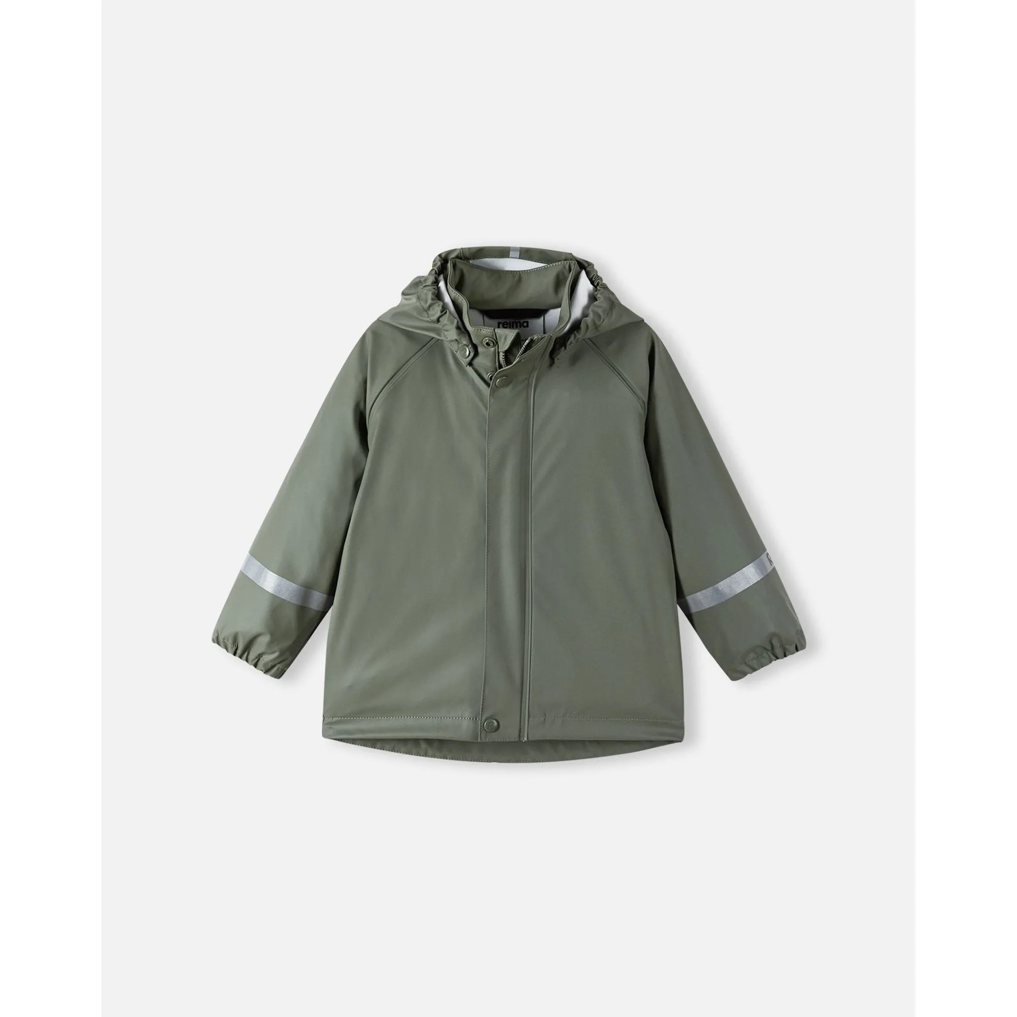 Lampi Waterproof Rain Coat - Greyish Green