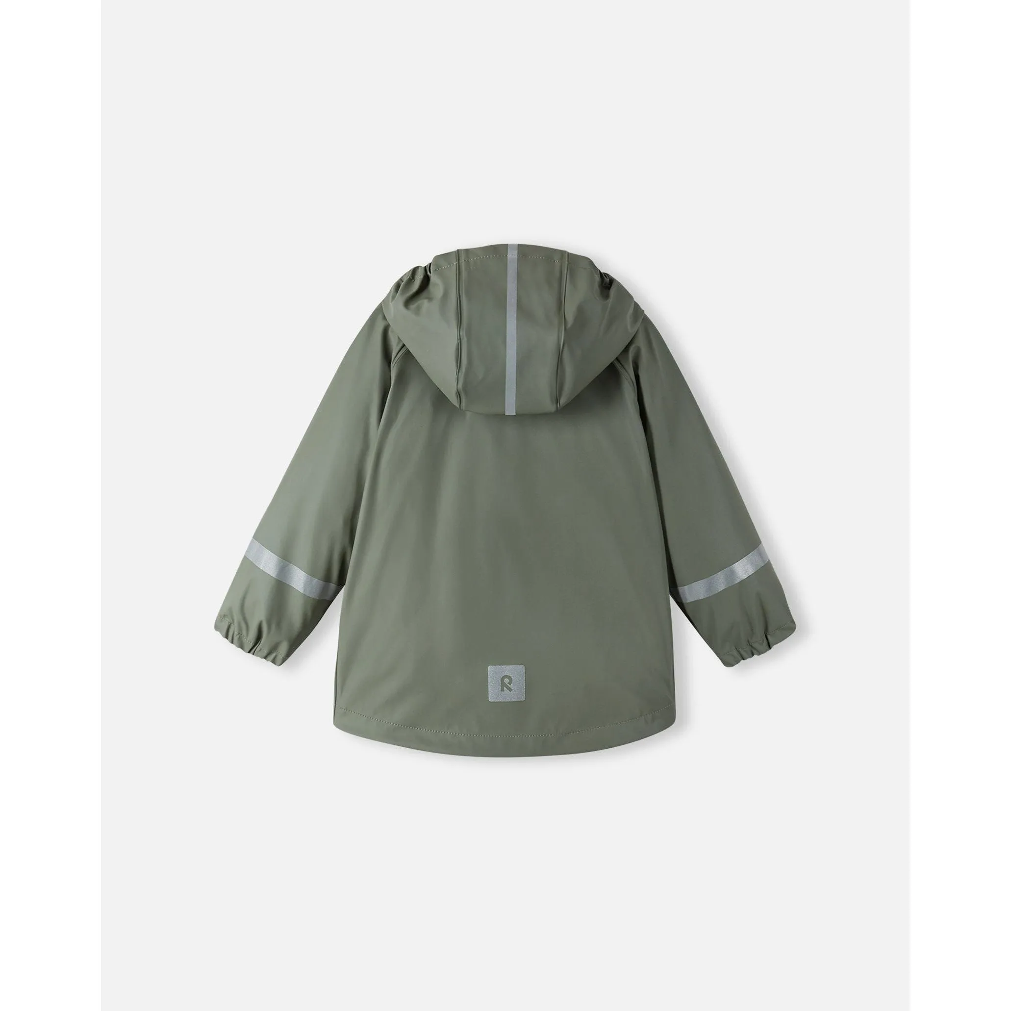 Lampi Waterproof Rain Coat - Greyish Green