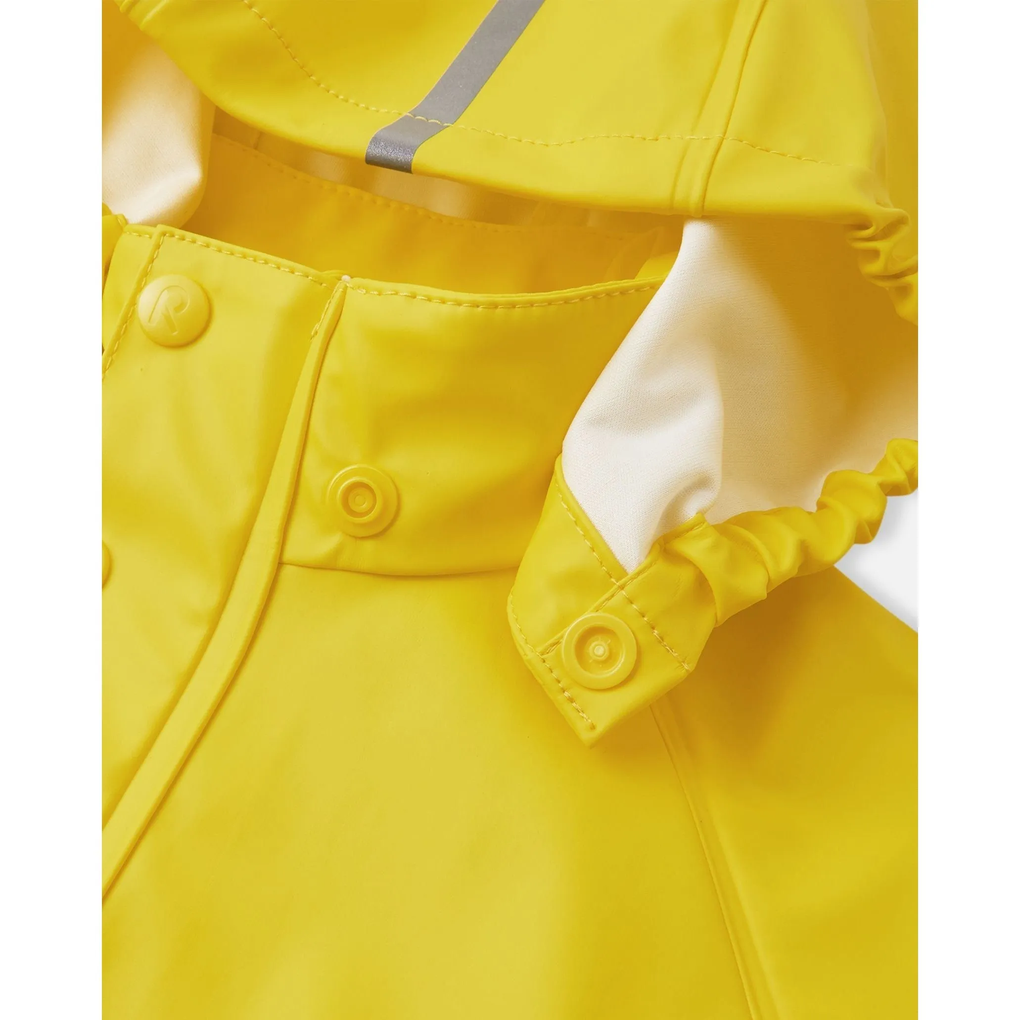 Lampi Waterproof Rain Coat - Yellow