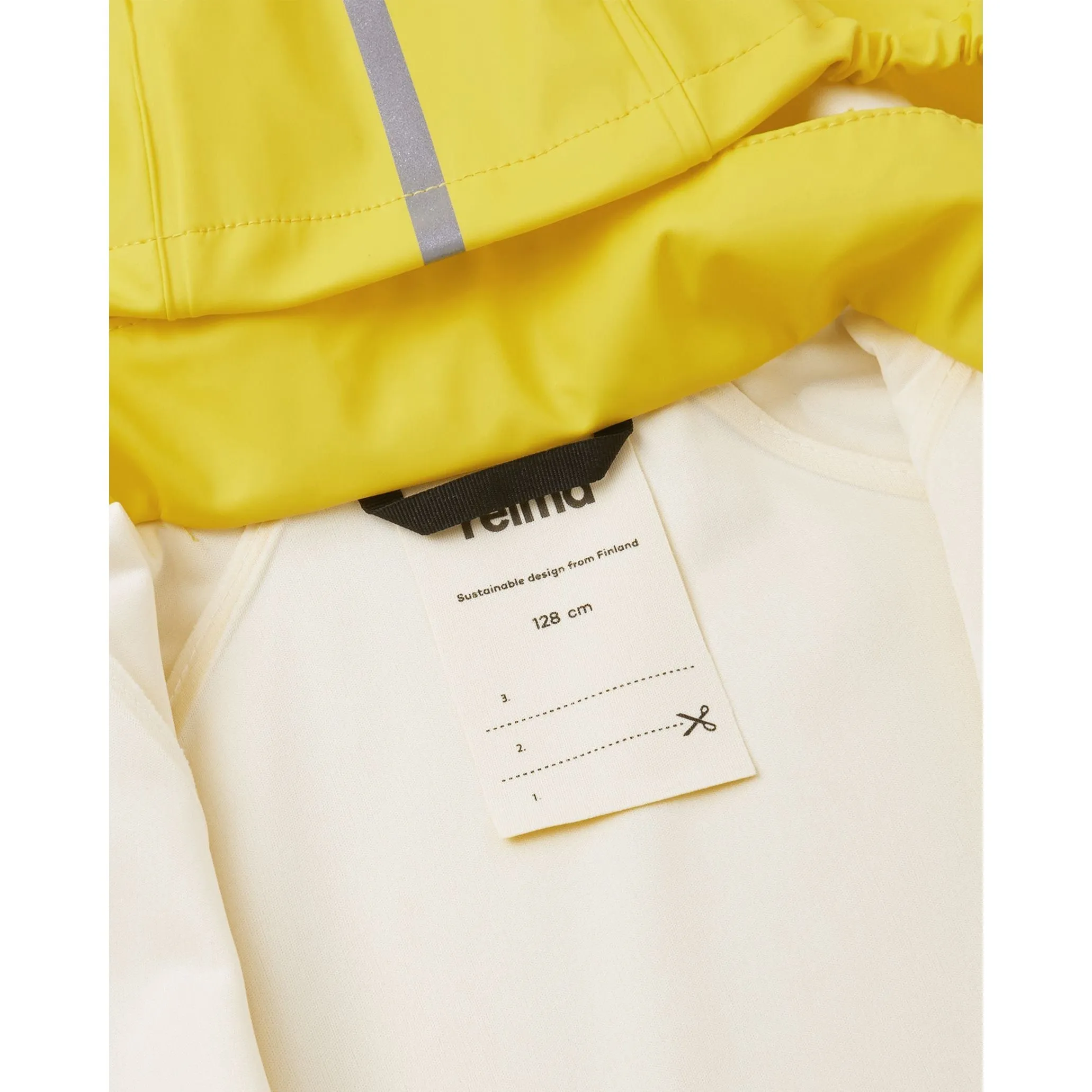 Lampi Waterproof Rain Coat - Yellow