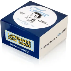 Lavender Classic Shaving Soap in Tub | Fine Accoutrements