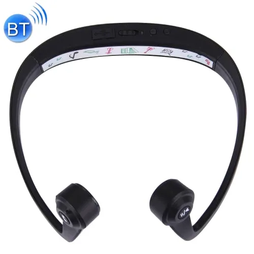 LE-V9 Ear Hook Bone Conduction Bluetooth 4.1 Sports Headphone Headset with Mic
