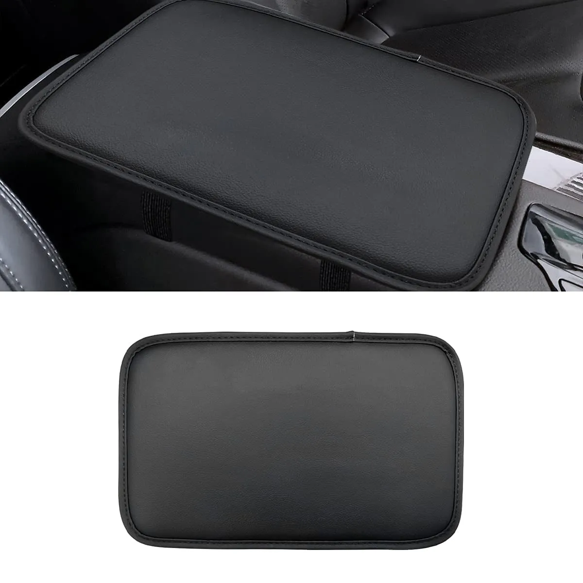 Leather Center Console Cushion Pad, Custom Fit For Your Cars, Waterproof Armrest Seat Box Cover Fit, Car Interior Protection Accessories, Car Accessories LM13991