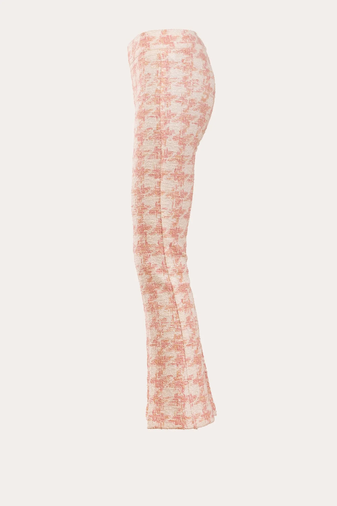 LEO Boucle Houndstooth Blush