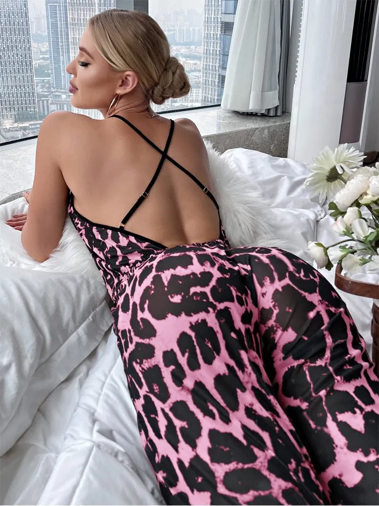 Leopard Lace Bodysuit