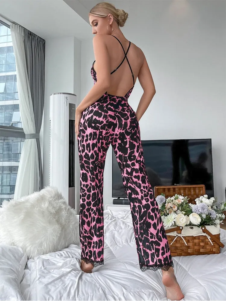 Leopard Lace Bodysuit