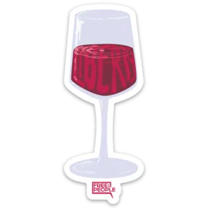 Liberty Wine Sticker