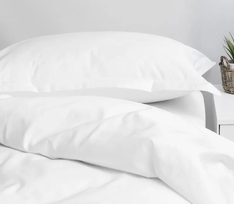 Lifson  550 Thread Count Duvet Cover Set White
