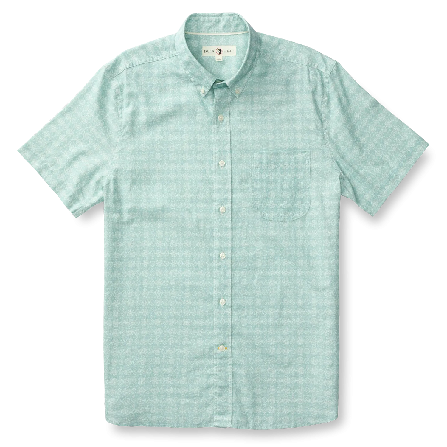 Linen Cotton Oxford Sport Shirt - Hillcrest Print