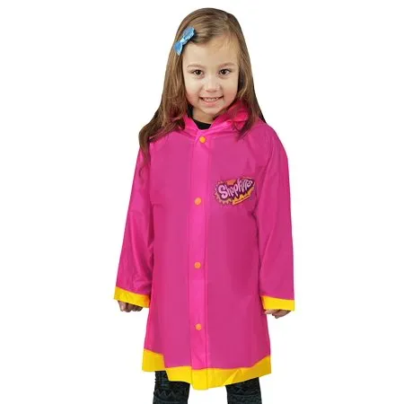 Little Girls' Hooded Rain Slicker