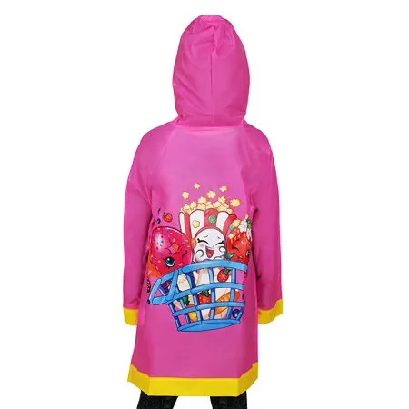 Little Girls' Hooded Rain Slicker