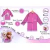 Little Girls' Hooded Rain Slicker