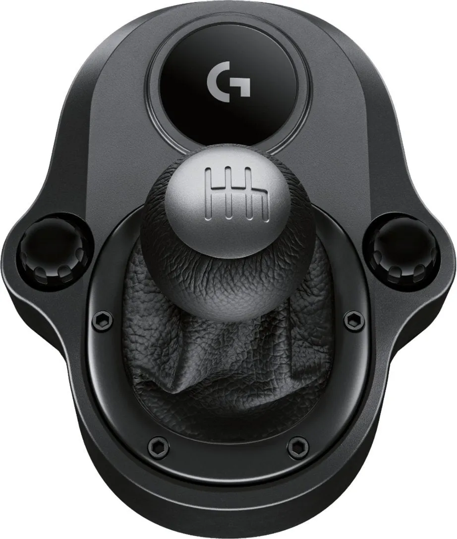 Logitech - Driving Force Shifter for PlayStation 4 & 5 and Xbox Series X|S, Xbox One, - Black/Silver