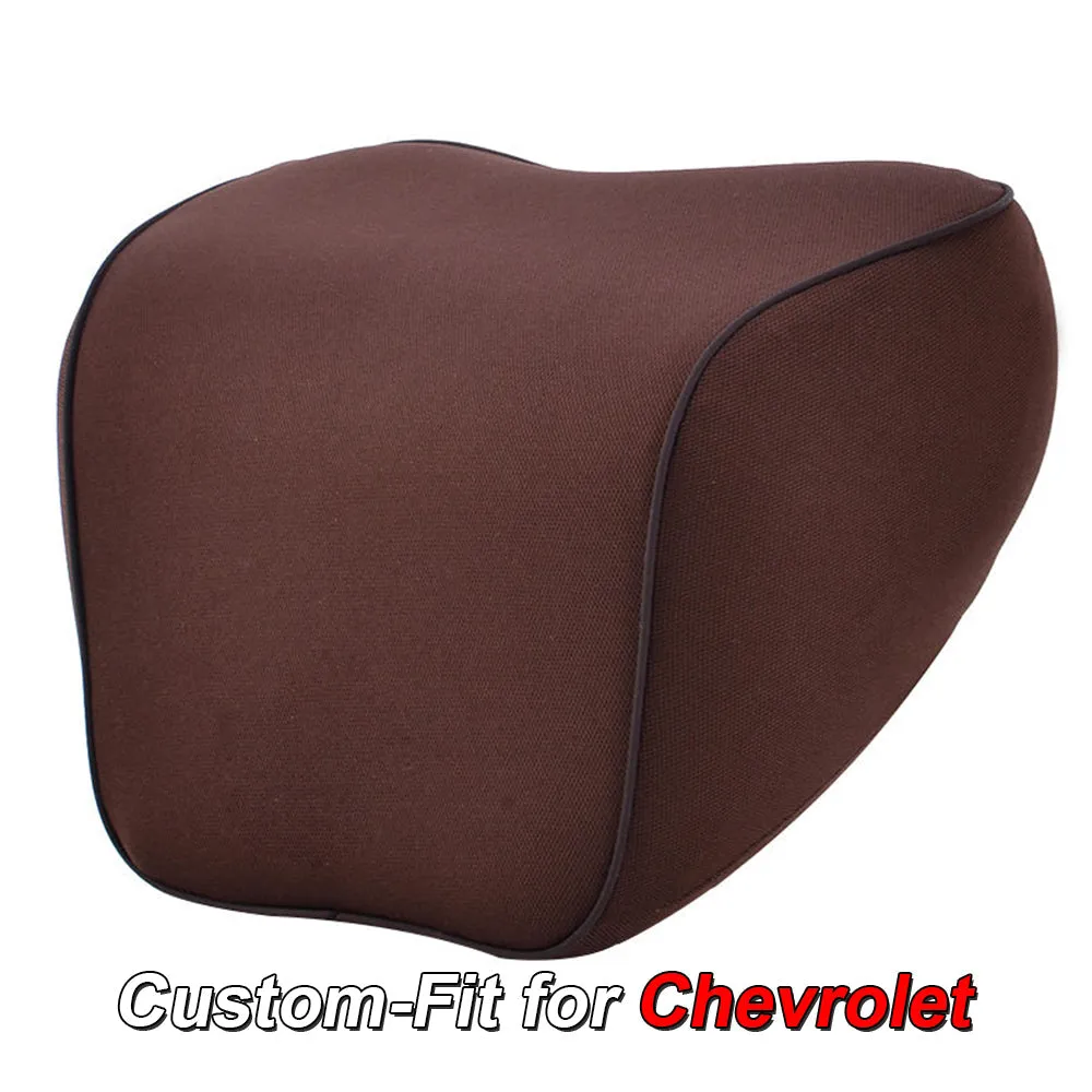 Lumbar Support Cushion for Car and Headrest Neck Pillow Kit, Custom-Fit For Car, Ergonomically Design for Car Seat, Car Accessories WACH254