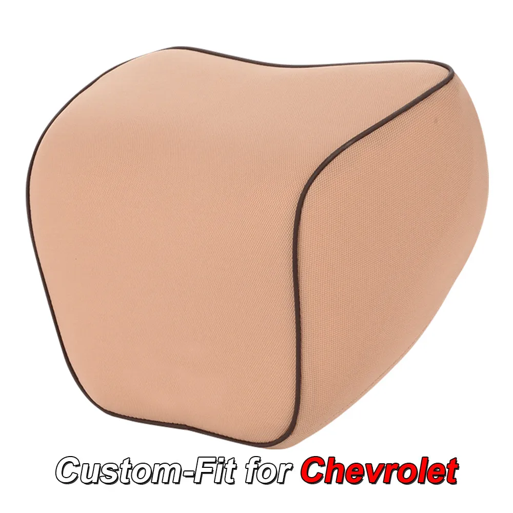 Lumbar Support Cushion for Car and Headrest Neck Pillow Kit, Custom-Fit For Car, Ergonomically Design for Car Seat, Car Accessories WACH254