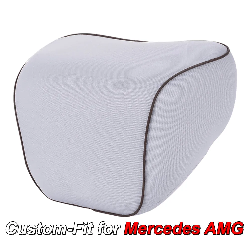 Lumbar Support Cushion for Car and Headrest Neck Pillow Kit, Custom-Fit For Car, Ergonomically Design for Car Seat, Car Accessories WALM254