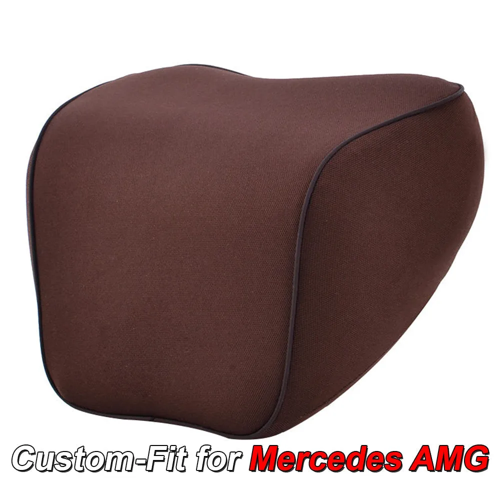 Lumbar Support Cushion for Car and Headrest Neck Pillow Kit, Custom-Fit For Car, Ergonomically Design for Car Seat, Car Accessories WALM254