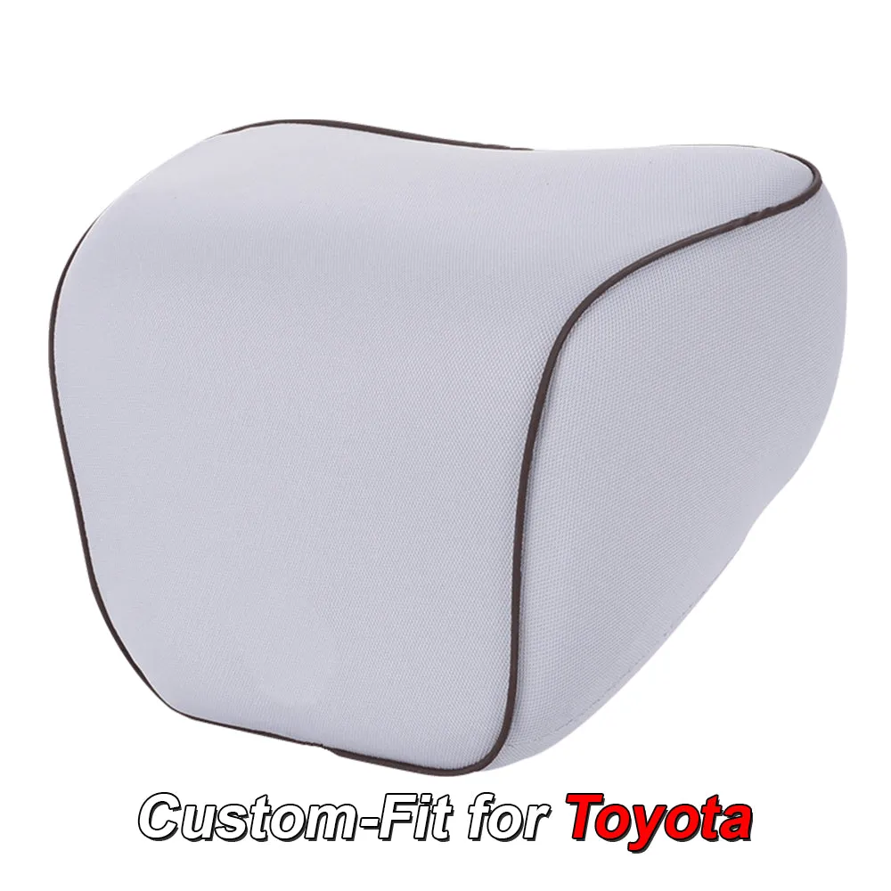 Lumbar Support Cushion for Car and Headrest Neck Pillow Kit, Custom-Fit For Car, Ergonomically Design for Car Seat, Car Accessories WAPF254