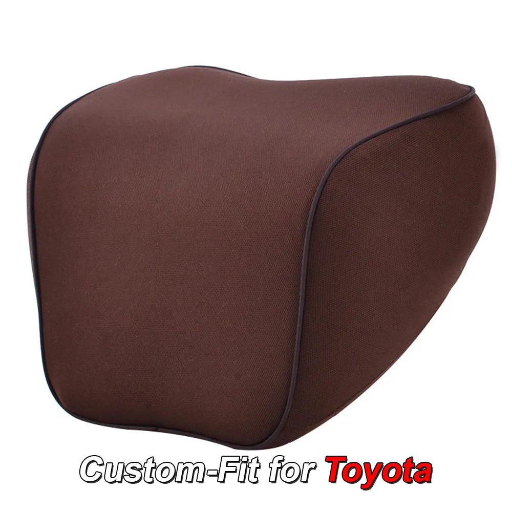Lumbar Support Cushion for Car and Headrest Neck Pillow Kit, Custom-Fit For Car, Ergonomically Design for Car Seat, Car Accessories WAPF254