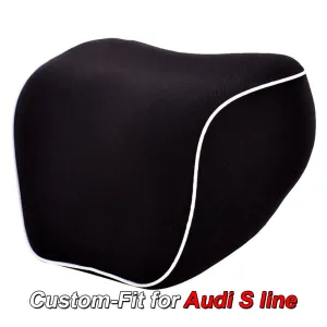 Lumbar Support Cushion for Car and Headrest Neck Pillow Kit, Custom-Fit For Car, Ergonomically Design for Car Seat, Car Accessories WAVE254