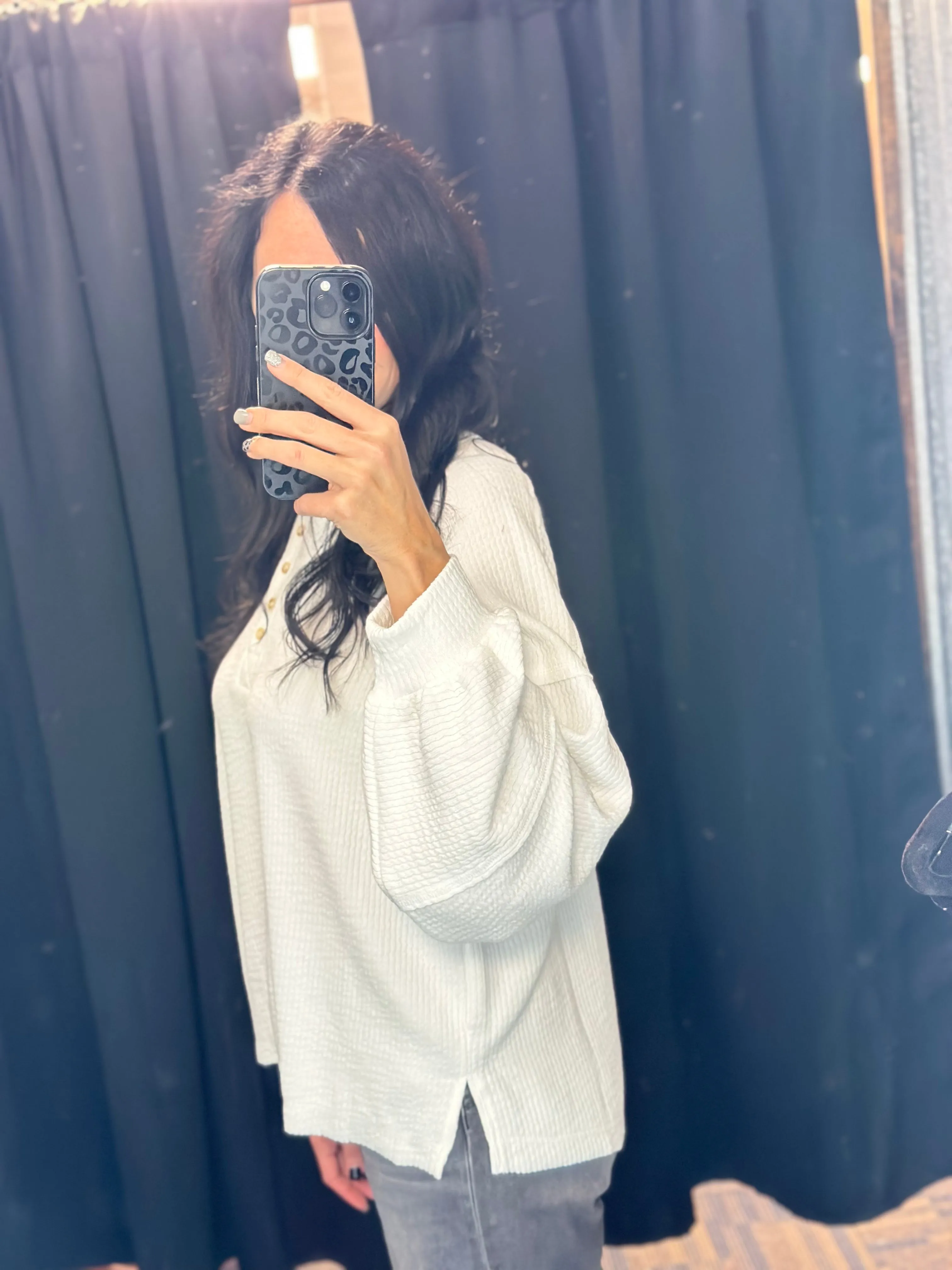 Made You Mine Long Sleeve Top