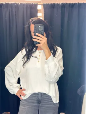 Made You Mine Long Sleeve Top