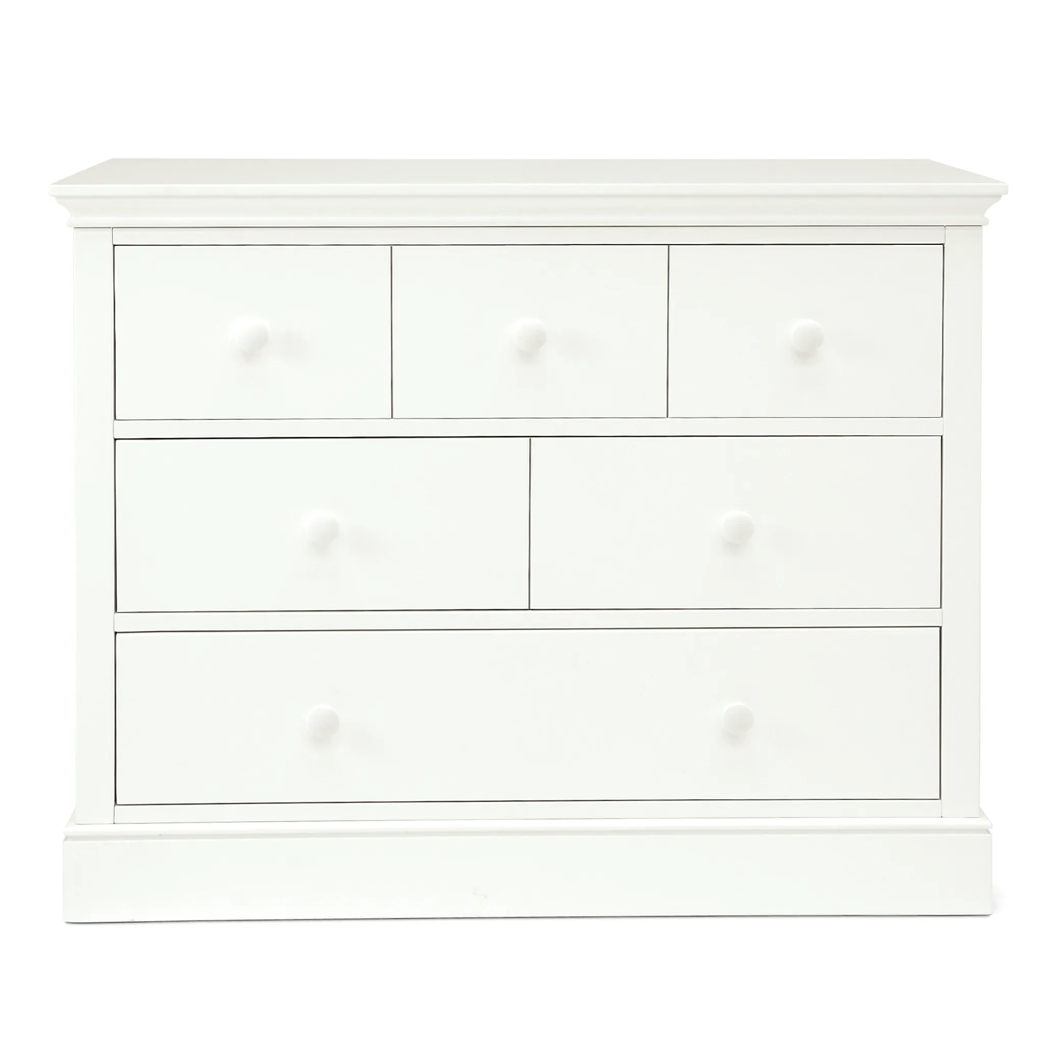 Mamas & Papas Oxford 2 Piece Cot Bed Roomset White