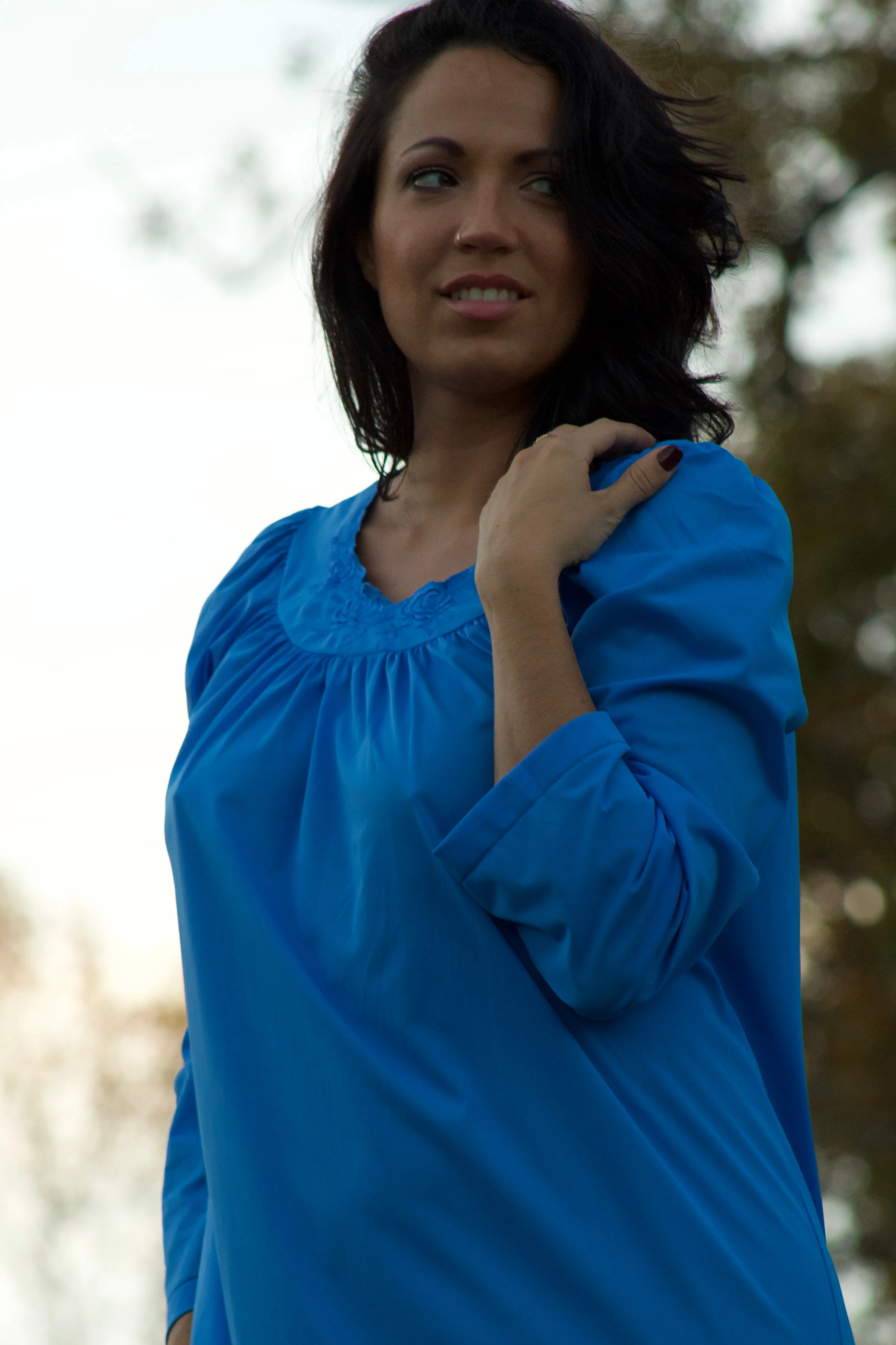Margaret Lawton's Petal Nightgown from Shadowline