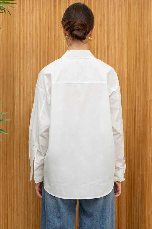 Max Studio Button Down Blouse
