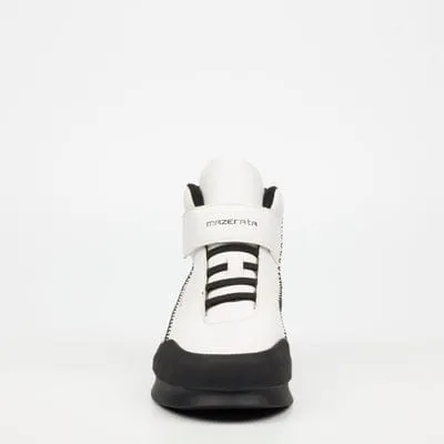 Mazerata Valentino 1 Print Boot White