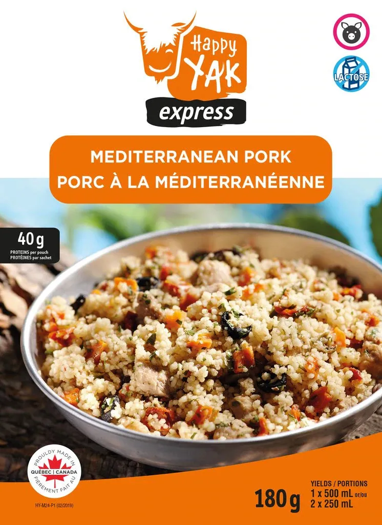 Mediterranean Pork (Lactose Free)