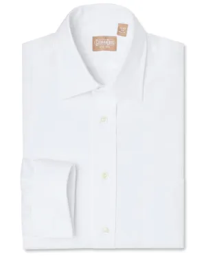 Medium Spread Pinpoint French Cuff White - Classic
